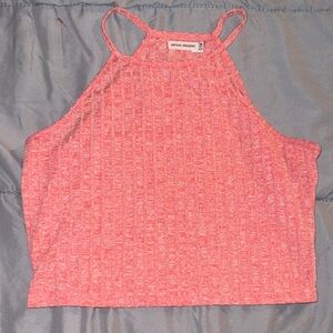 Pink Racerback Crop Top